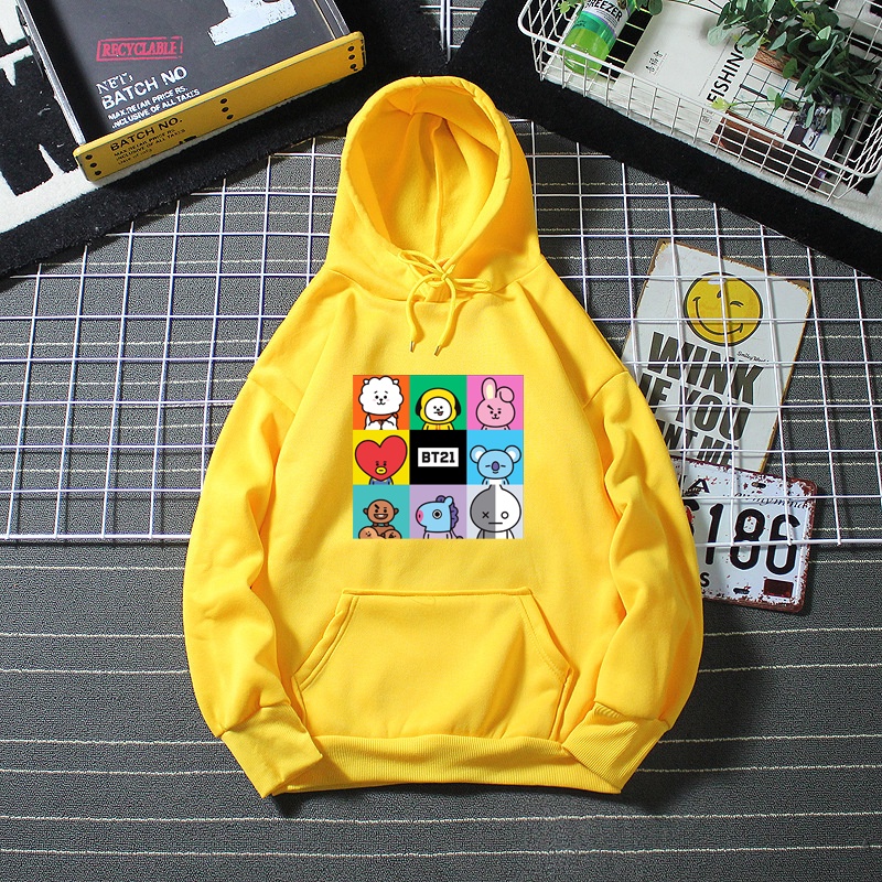 Áo Hoodie Thể Thao Dài Tay Thời Trang Hàn Quốc