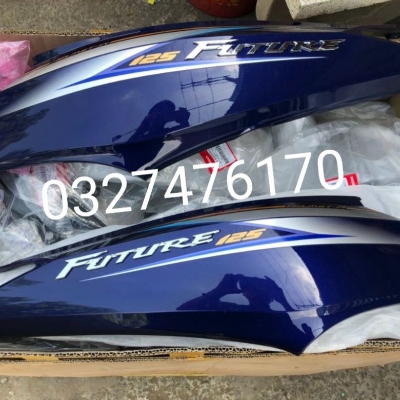 Bộ nhựa dàn áo xe FUTURE Mập 125 màu xanh zin honda
