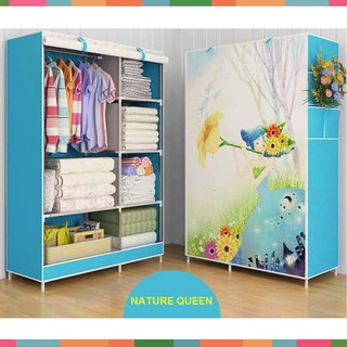 tủ vải 3d đựng quần áo - tủ vải