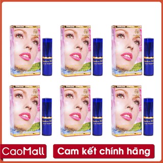 Bộ 6 Son sâm DORLENE HERBAL PINK LIP Thái Lan lên màu đẹp tự nhiên giúp ngăn ngừa thâm môi hiệu quả, giúp môi hồng hào