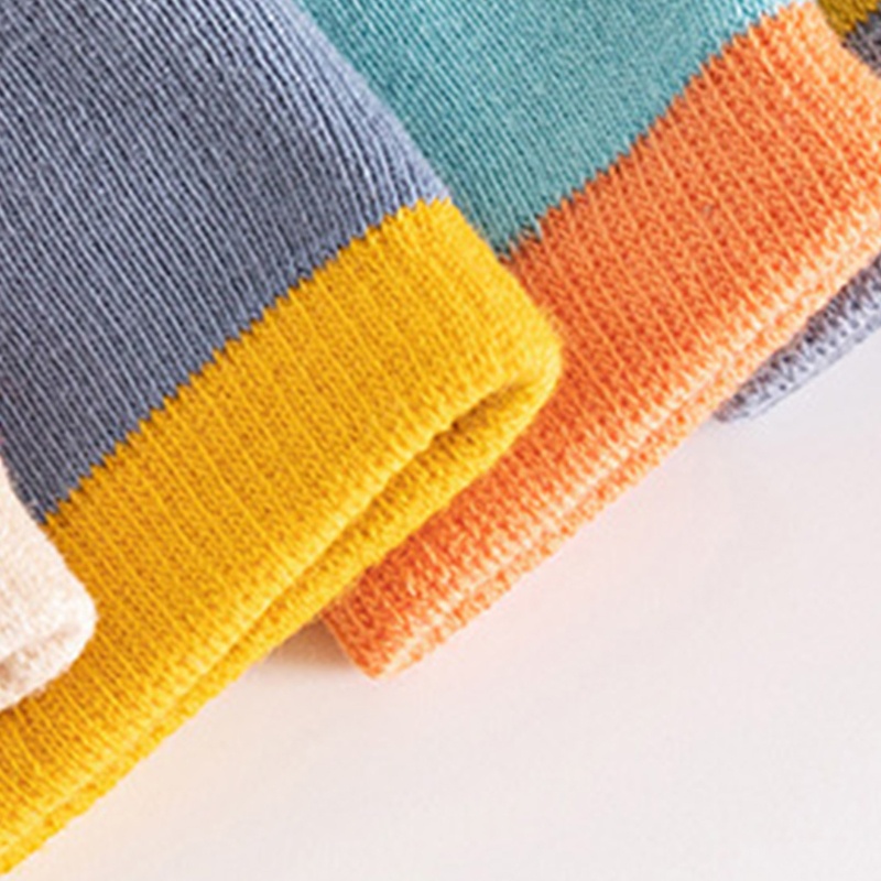 Vớ Cotton Chống Trượt Giữ Ấm Cho Bé Trai Gái Mừng Năm Mới