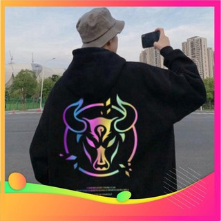 Áo Nỉ Hoodie phản quang cung Kim Ngưu Áo nỉ dày dặn, áo nỉ nữ đẹp, áo hoodie