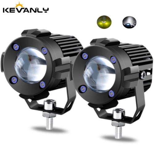 Motorcycle LED headlights Kevanly spot light