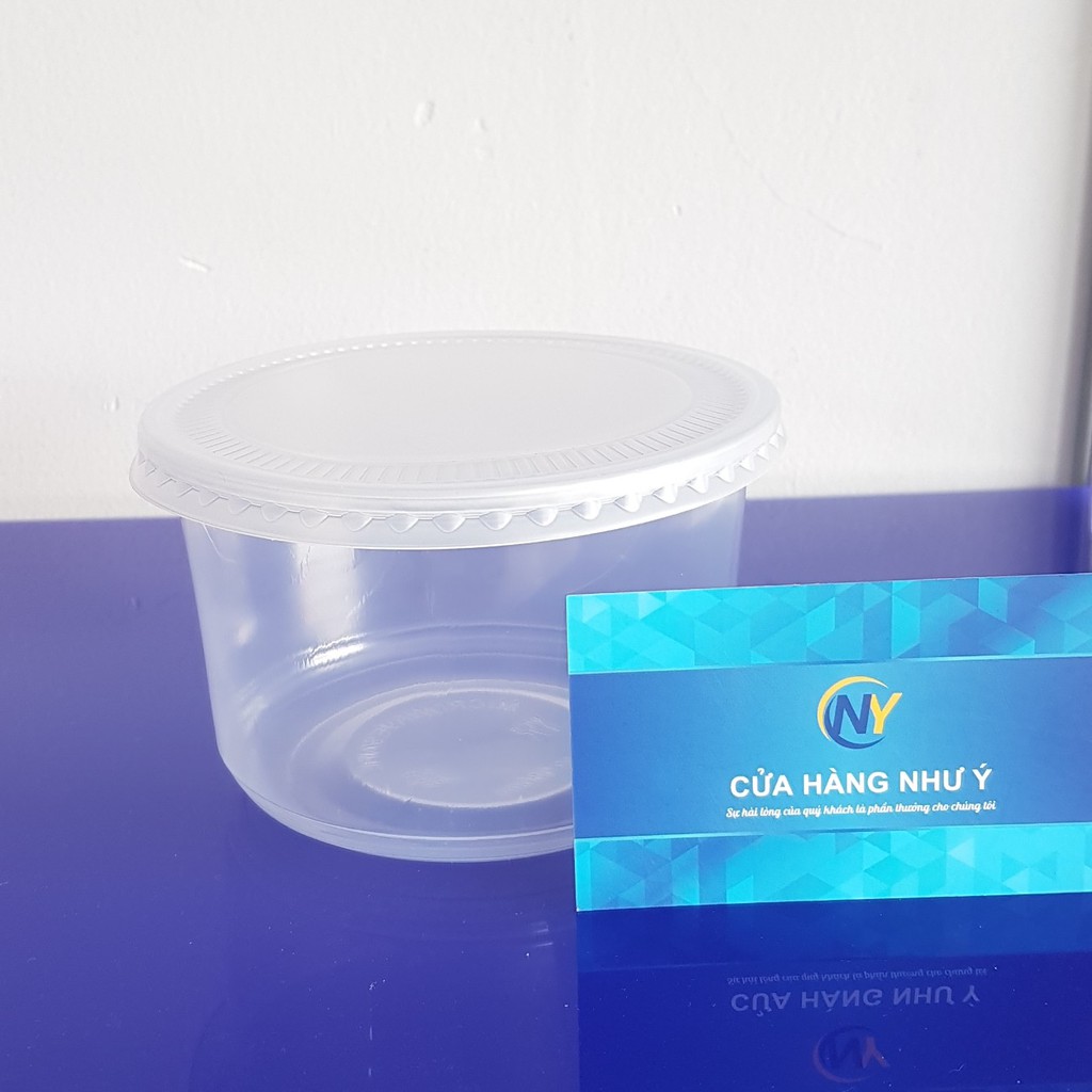 Lốc 50 Thố nhựa tròn PP 580ml cao cấp