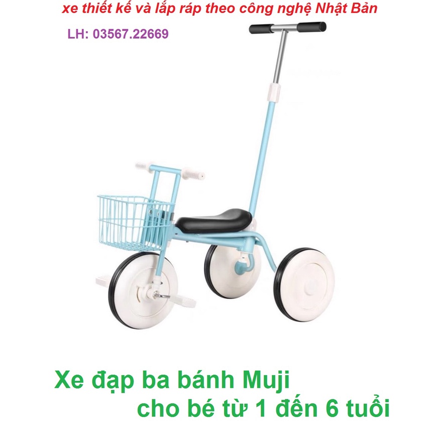 Xe Đạp Ba Bánh Cho Bé Hàng Cao Cấp - 2022