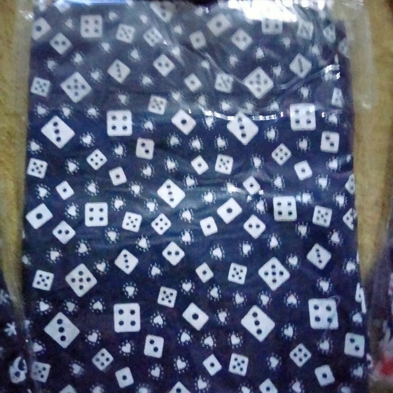 Quây chống nắng vải thô 2 lớp HANA hoạ tiết đẹp, chống nắng cực tốt