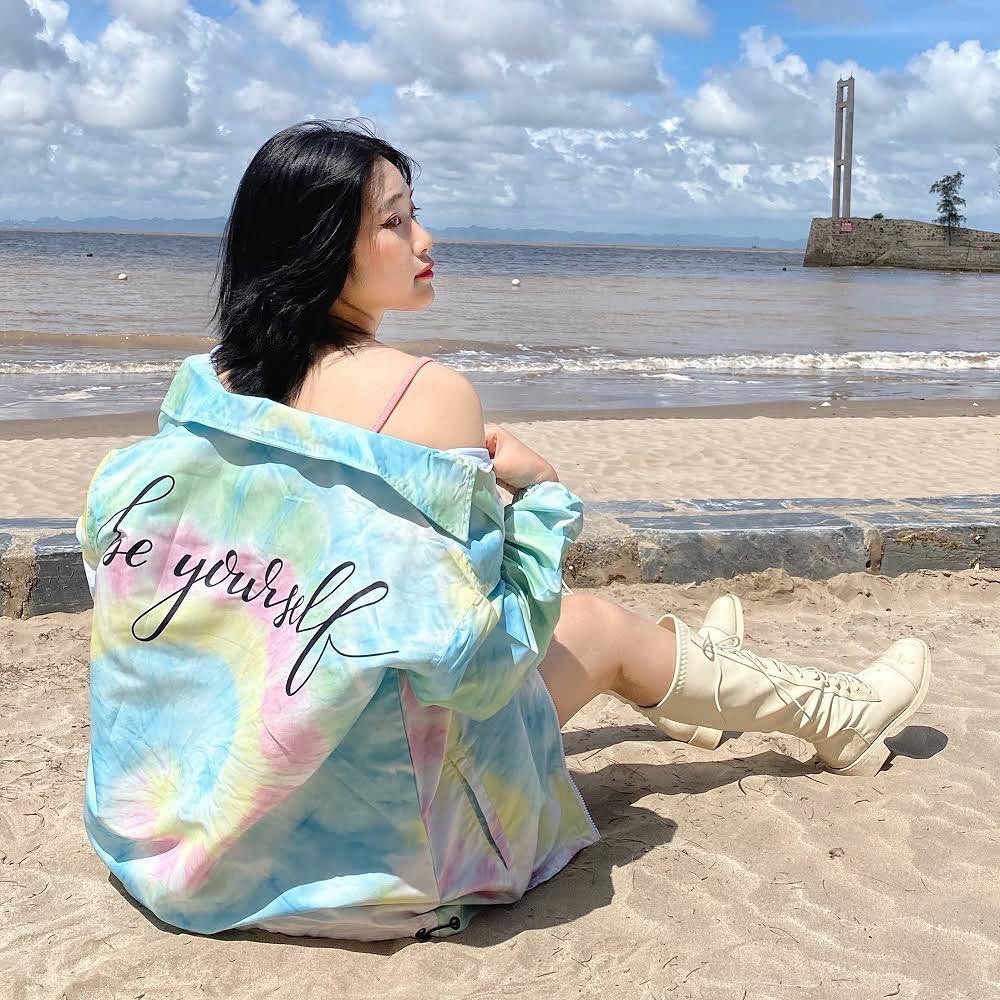 ÁO KHOÁC GIÓ LOANG LỐC XOÁY BE YOURSELF - ÁO GIÓ LOANG JACKET THE ZED PURPLE MÀU TÍM - ÁO KHOÁC DÙ CÚC BẤM KHÓA KÉO Z Un | BigBuy360 - bigbuy360.vn