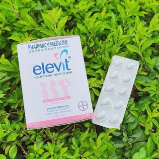 Viên uống Elevit bà bầu 100 viên- ĐỦ BILL