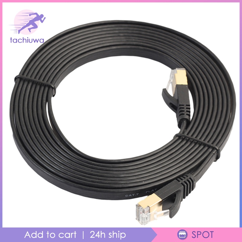 Dây Cáp Mạng Ethernet Tốc Độ Cao Bằng Đồng 1.8m Cat7 600mhz