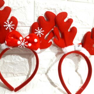 Bờm noel - bờm giáng sinh tuần lộc đỏ