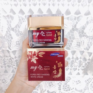 Kem Sâm Hàn Quốc My Gold Korea Red Ginseng White Cream