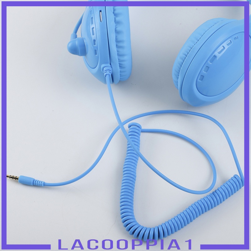 Tai Nghe Chụp Tai Lacooppia1 Có Mic Điều Chỉnh Được Thoải Mái Cho Học Sinh