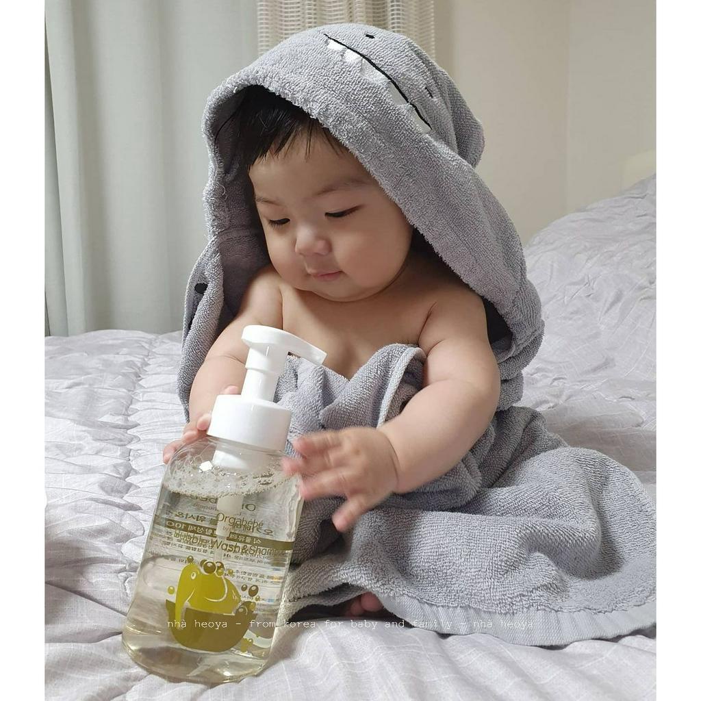 SỮA TẮM GỘI TẠO BỌT ORGABEBE CHIẾT XUẤT TỪ THIÊN NHIÊN AN TOÀN CHO DA BÉ
