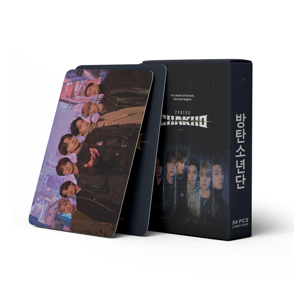 Bộ 54 Thẻ Hình lomo Nhóm Nhạc BTS 2022