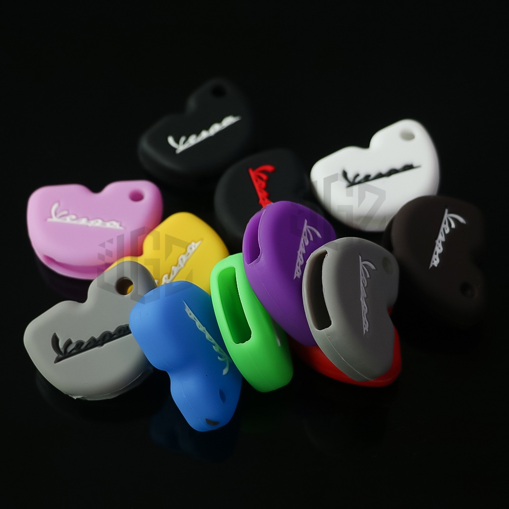 1 Vỏ Cao Su Bảo Vệ Chìa Khóa Xe Máy Vespa Sprint Primavera S125 150 Iget LX LX LXV GTS GTV 300