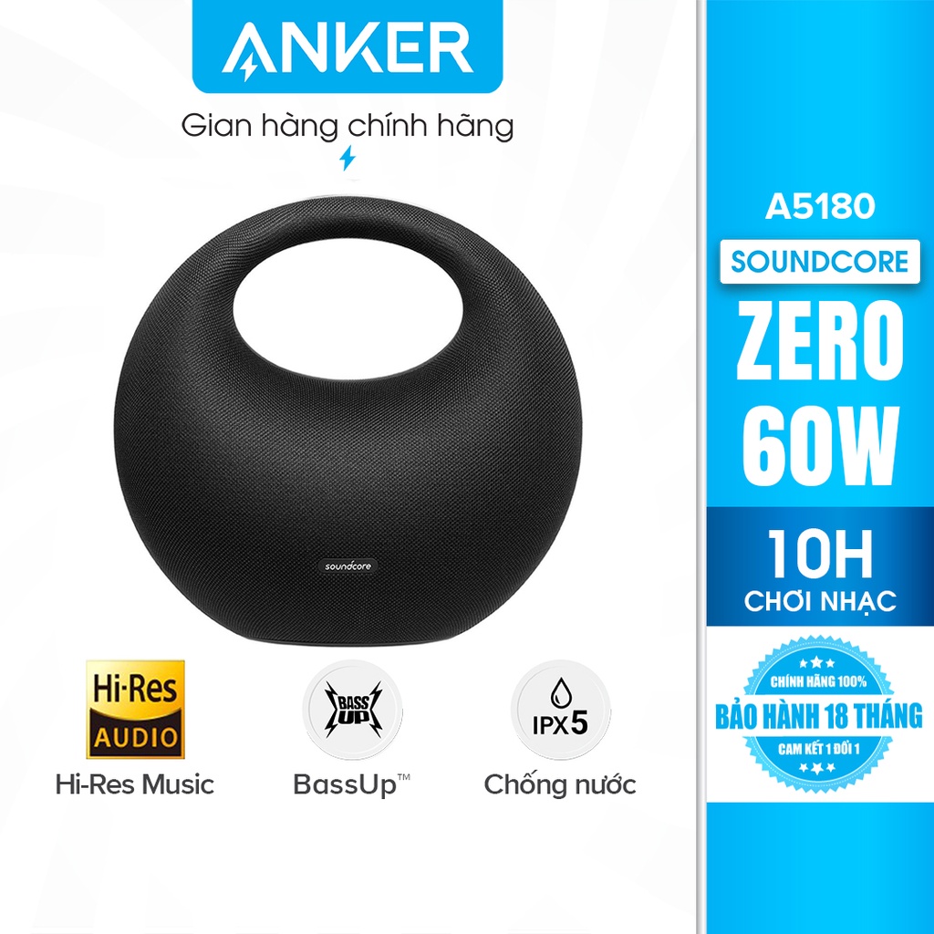 Loa bluetooth cao cấp SOUNDCORE Zero (by Anker) - Z5180