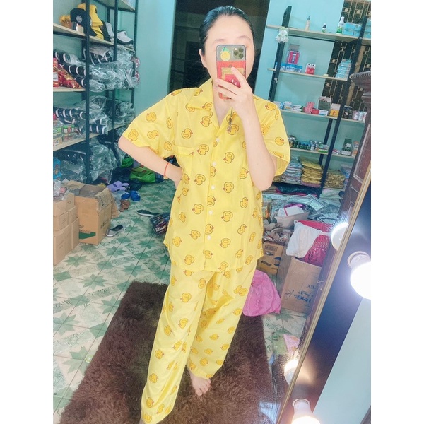 Đồ bộ dài kate thái lan 1 size duy nhất &lt; 70kg