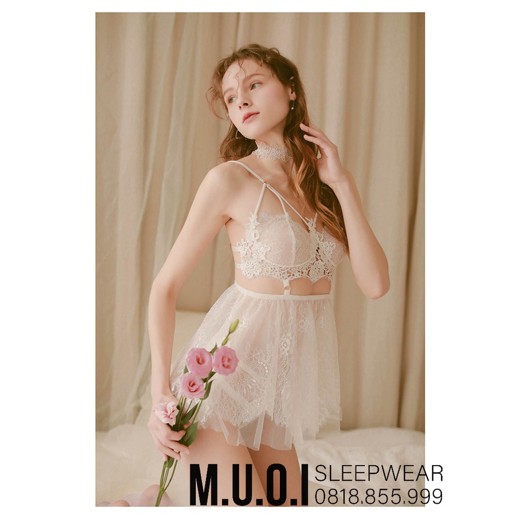 SX 2-VÁY NGỦ REN QUẢNG CHÂU SEXXY-MUỐI SLEEPWEAR | BigBuy360 - bigbuy360.vn