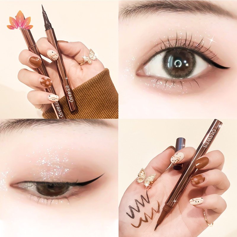Bút Kẻ Mắt Siêu Mịn Lâu Trôi Chống Thấm Nước Không Nhòe Cho Người Mới Bắt Đầu JP5