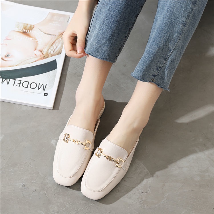 Dép Bít Mũi Đế Vừa Dễ Phối Đồ Thời Trang Mùa Hè Phong Cách Mới Cho Nữ