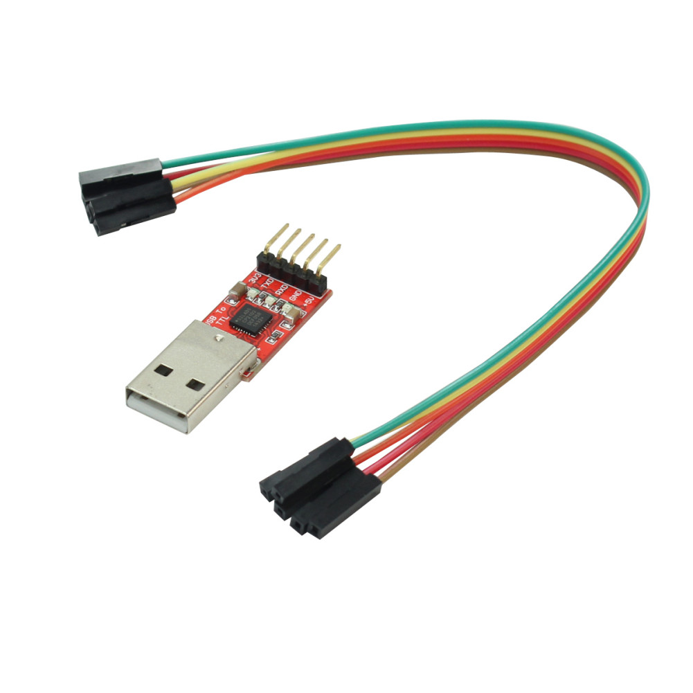 1 Mô Đun Chuyển Đổi Từ Usb 2.0 Sang Ttl Uart 5-pin + Dây Cáp 5pin