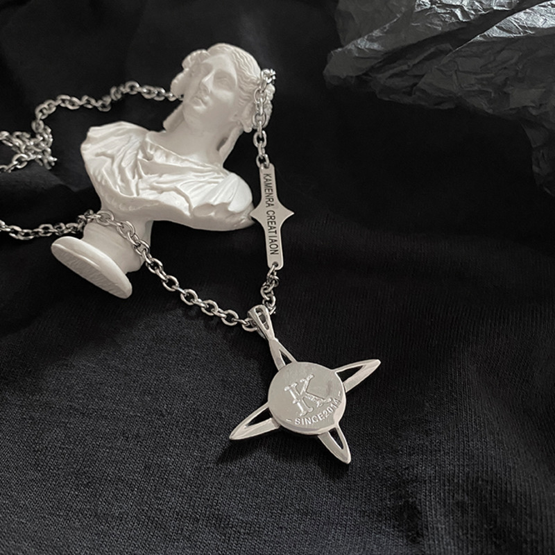 vòng cổ Mặt Hình Hành Tinh Đính Đá Thời Trang Cho Nữ