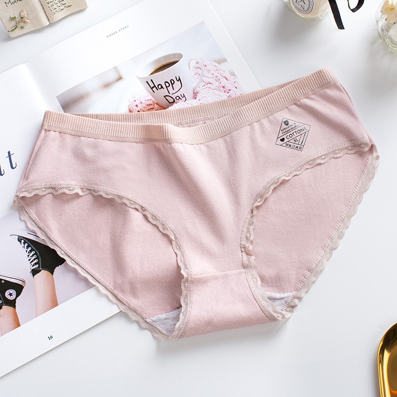Cotton lace panties with big size for women | BigBuy360 - bigbuy360.vn