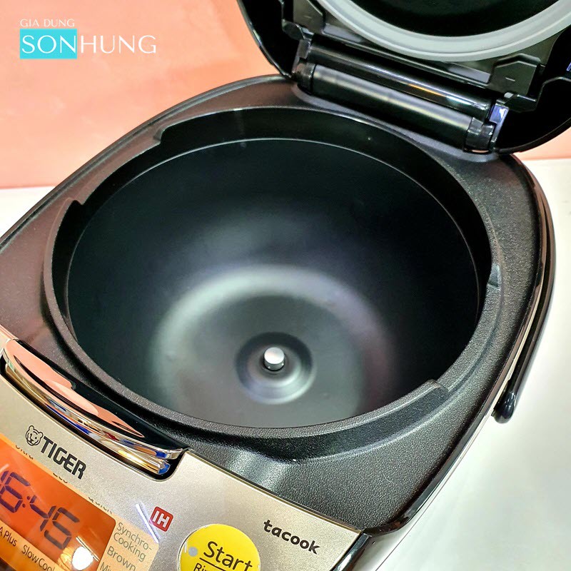 Nồi cơm điện tử cao tần Tiger JKT-S10W Dung tích 1.0 Lít [BẢO HÀNH CHÍNH HÃNG] sản xuất tại Nhật Bản | BigBuy360 - bigbuy360.vn