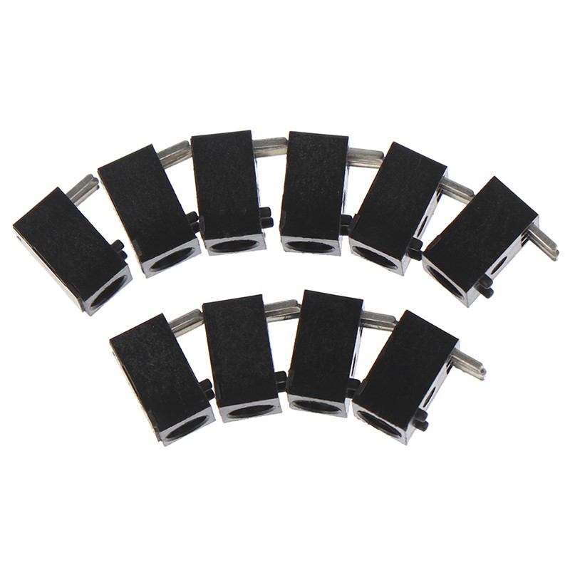 [onsalezone]10pcs DC-003 3.5*1.3mm DC Power Jack Socket Connector 3-Pin Panel Mount Plug