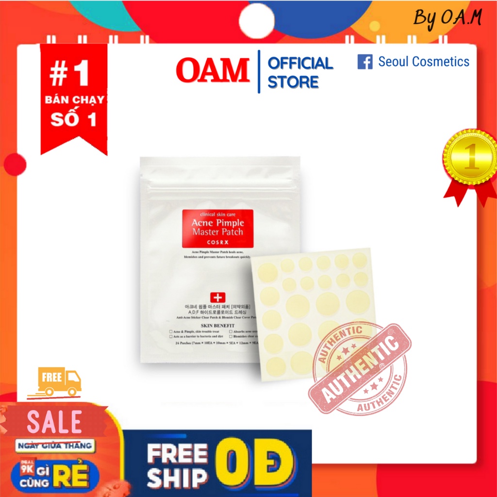 Miếng Dán Mụn Cosrx Acne Pimple Master Patch