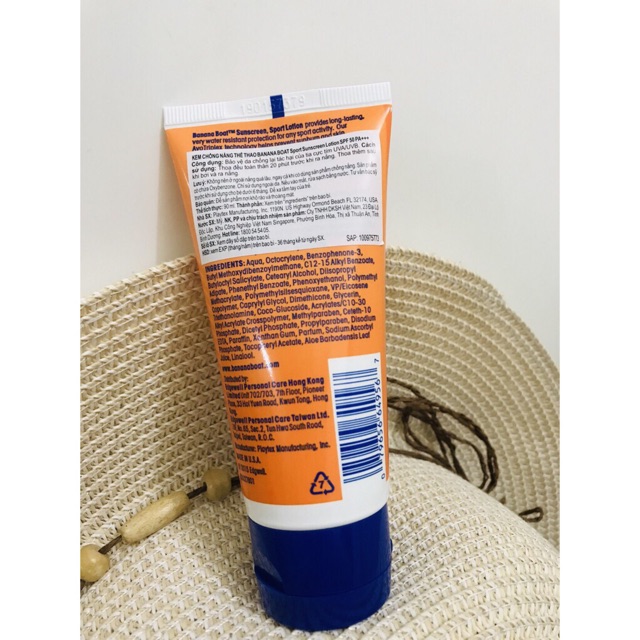 [NHẬP KHẨU MỸ] KEM CHỐNG NẮNG THỂ THAO BANANA BOAT SPORT SPF100 90ML