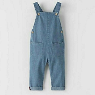 Yếm jean dài ZARA unicex bé trai bé gái hàng xuất dư