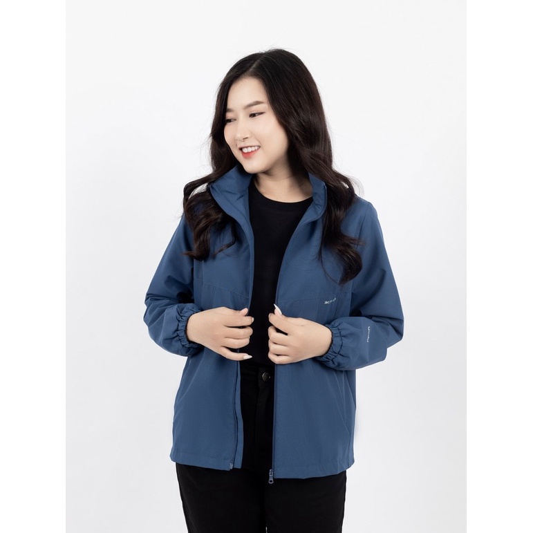 Áo Gió YODY Nữ 3C Plus Năng Động Ấm Áp Cản Gió Có Mũ AKN5040