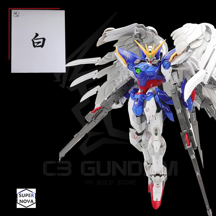 MÔ HÌNH GUNDAM SUPERNOVA / MODELHEART MG 1/100 XXXG-OOWO WING GUNDAM ZERO CUSTOM VER GFF
