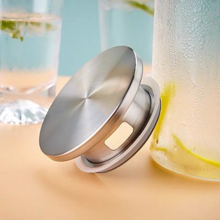 [Mã SKAMLTSM9 giảm 10% đơn 99K] Bình nước thuỷ tinh nắp inox