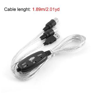 Cáp Chuyển Đổi Từ Midi Sang Usb Cho Máy Tính
