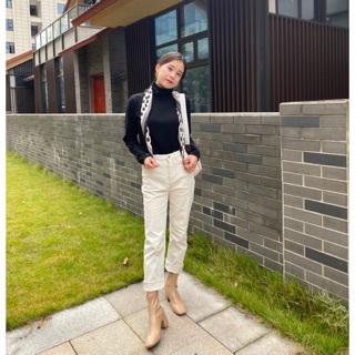 Giày Boots kéo khoá mẫu mới nhất 2020 phong cách Hàn Quốc