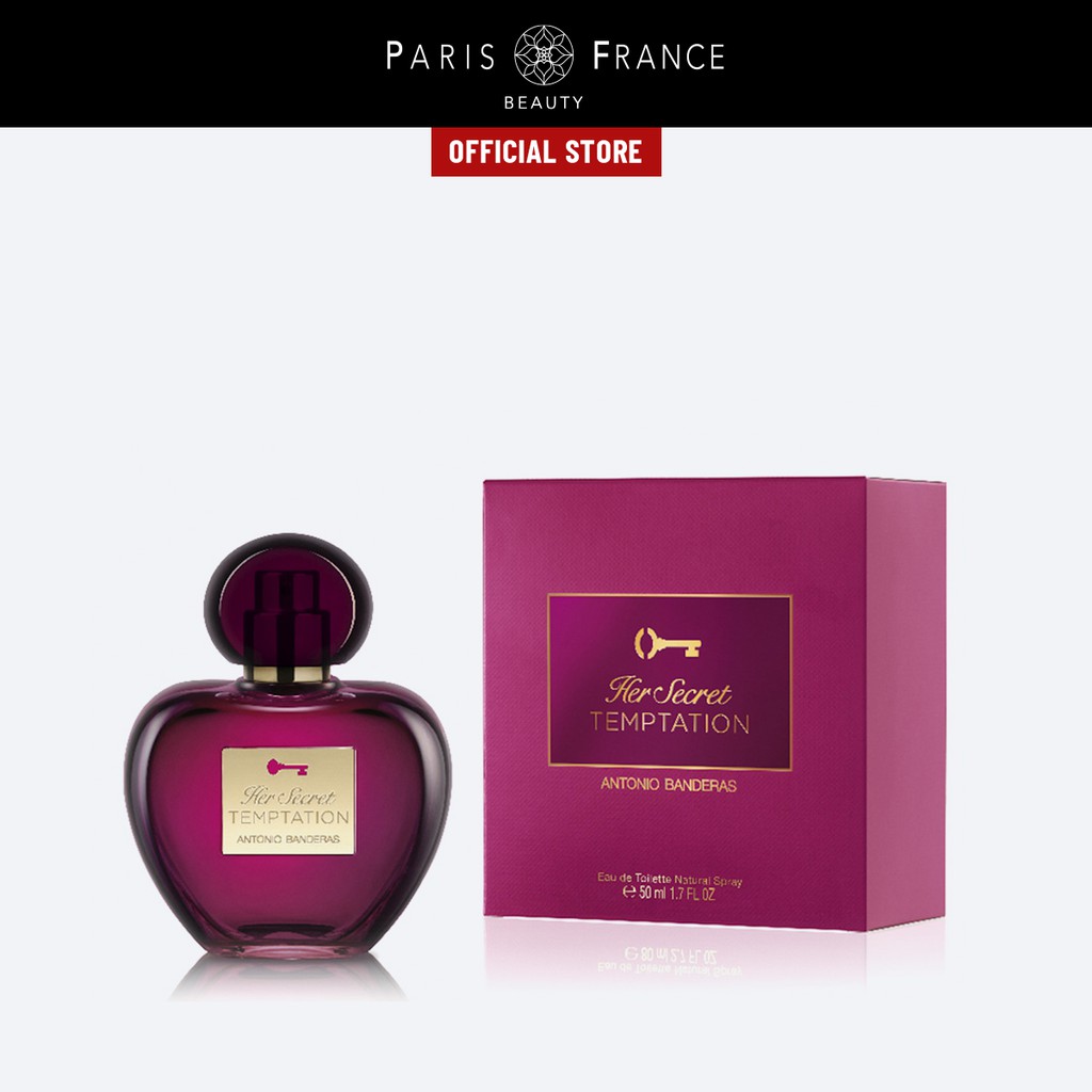 Paris France Beauty - Nước Hoa Nữ Antonio Banderas Her Secret Temptation EDT