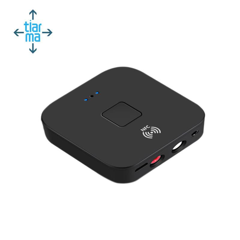 BLS-B11 NFC Bluetooth Receiver 5.0 3.5mm Jack Aux Stereo Wireless Adapter Music Support APTX LL for Car Speaker RCA Bluetooth 5.0 Audio Receiver