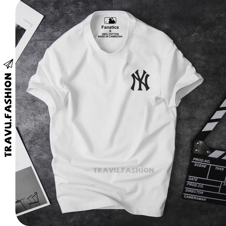 Áo thun nam tay ngắn, Áo phông Trà Vũ cổ tròn in hình ở Ngực CZ21