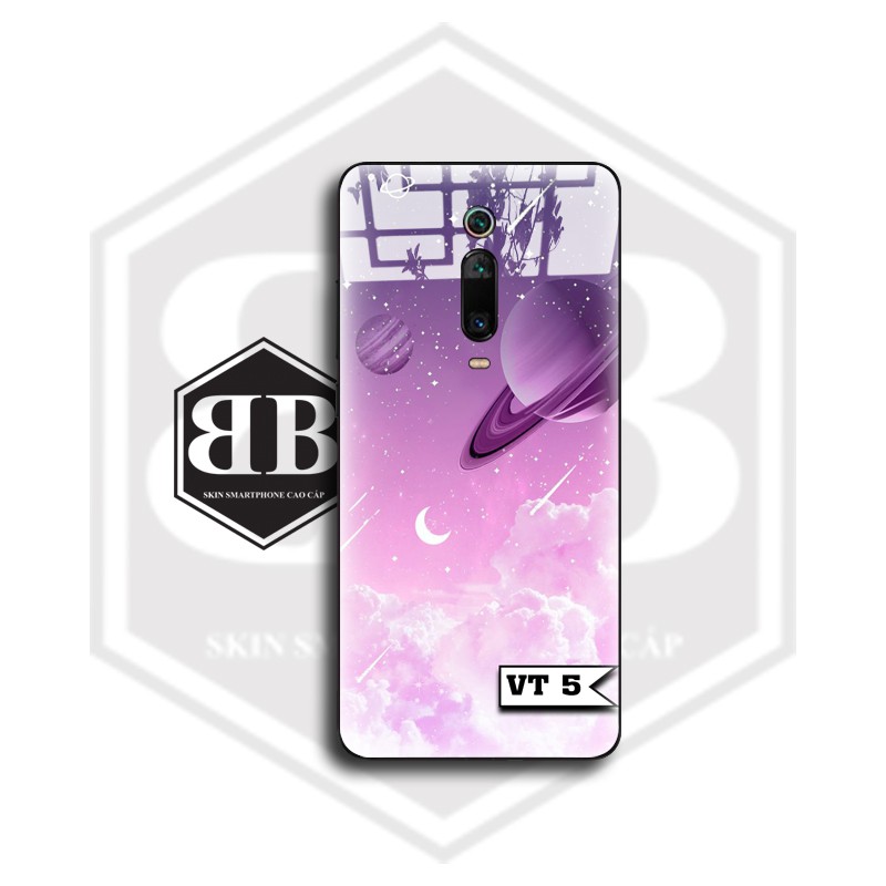 Ốp lưng kính cường lực Xiaomi Redmi Note 10 CC9 Pro / Redmi K20 Mi 9T / Mi CC9 Mi A3 Lite / Note 9 Pro Max vũ trụ bao la | BigBuy360 - bigbuy360.vn
