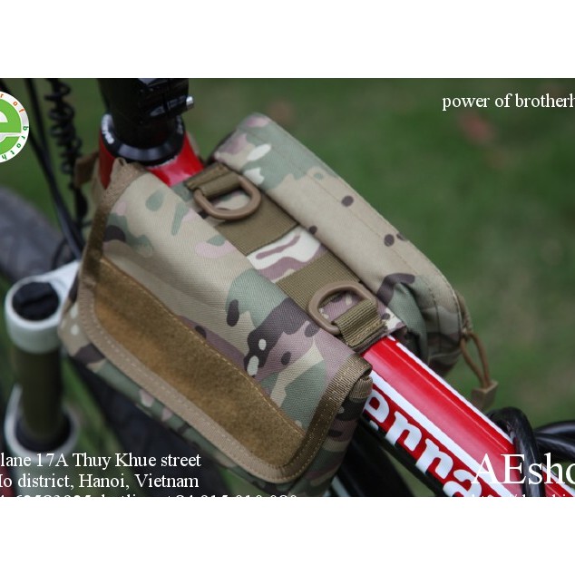 túi treo khung trước xe đạp