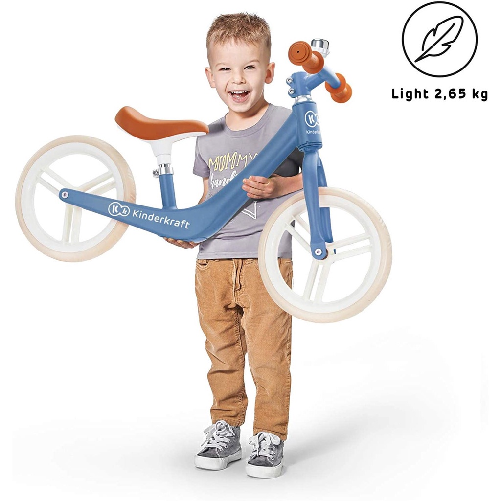 Xe cân bằng 2 bánh cho bé từ 3 tuổi trở lên, bằng thép, KINDERKRAFT - FLYPLUS