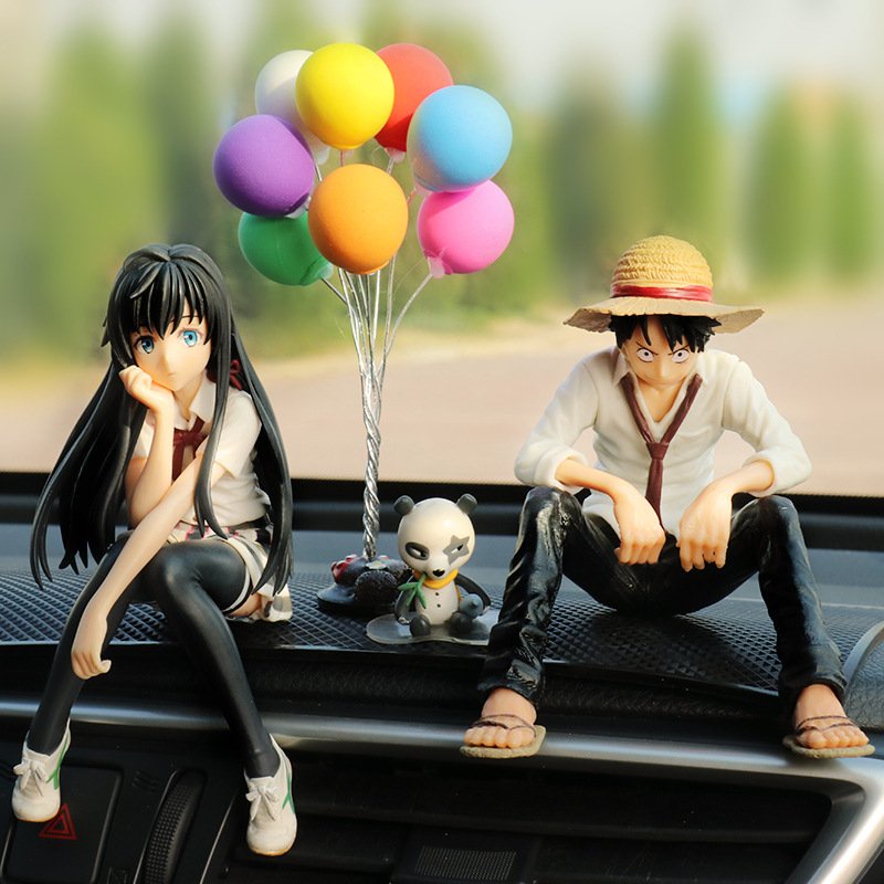 Set Mô Hình Nhân Vật Onepiece Trang Trí Taplo Ô Tô, Bàn Làm Việc