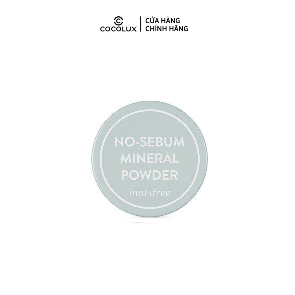 Phấn Phủ Bột Kiềm Dầu Innisfree No Sebum Mineral Powder 5g [COCOLUX]