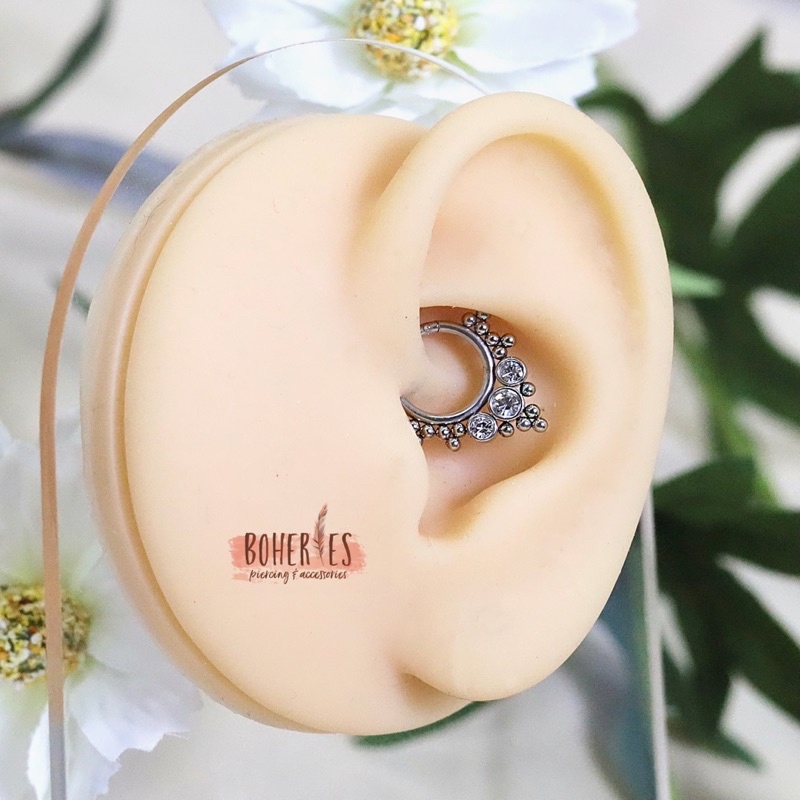 Boheries/Khuyên tai cho Daith, khuyên Septum vách ngăn mũi thép y tế không gỉ
