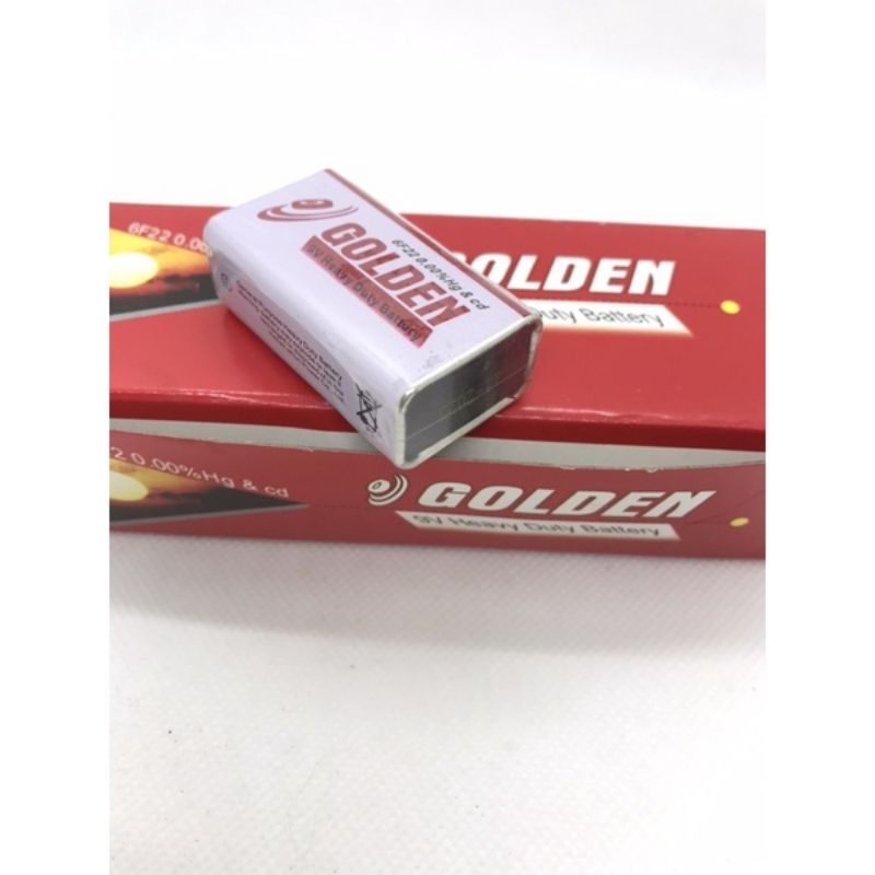 Hộp 10 Viên Pin Vuông 9V GOLITE