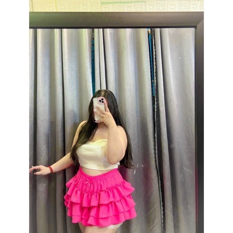 🎀 BIGSIZE RIN HEO 🎀 SET VÁY TẦNG - KÈM ÁO