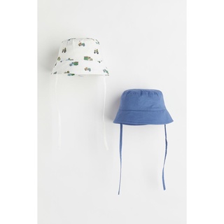 Set 2 mũ vành có dây bé HM