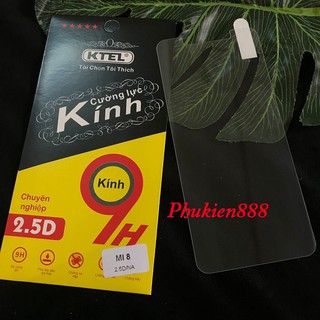 (RẺ VÔ ĐỊCH) Miếng dán kính cường lực XIAOMI MI8